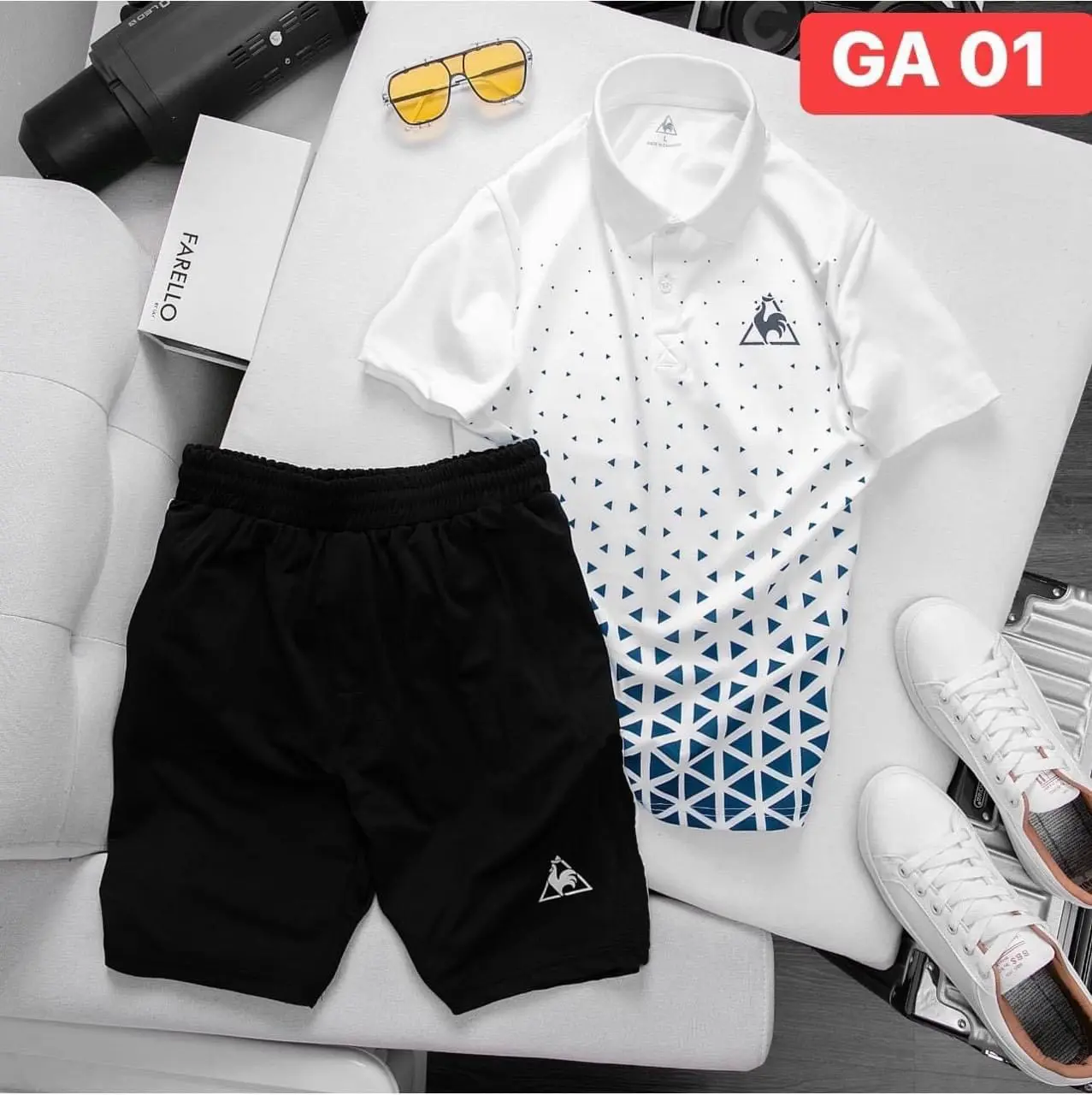 BST BỘ THỂ THAO NAM  in 3D 2024 sz 50 -110kg tropical Sport