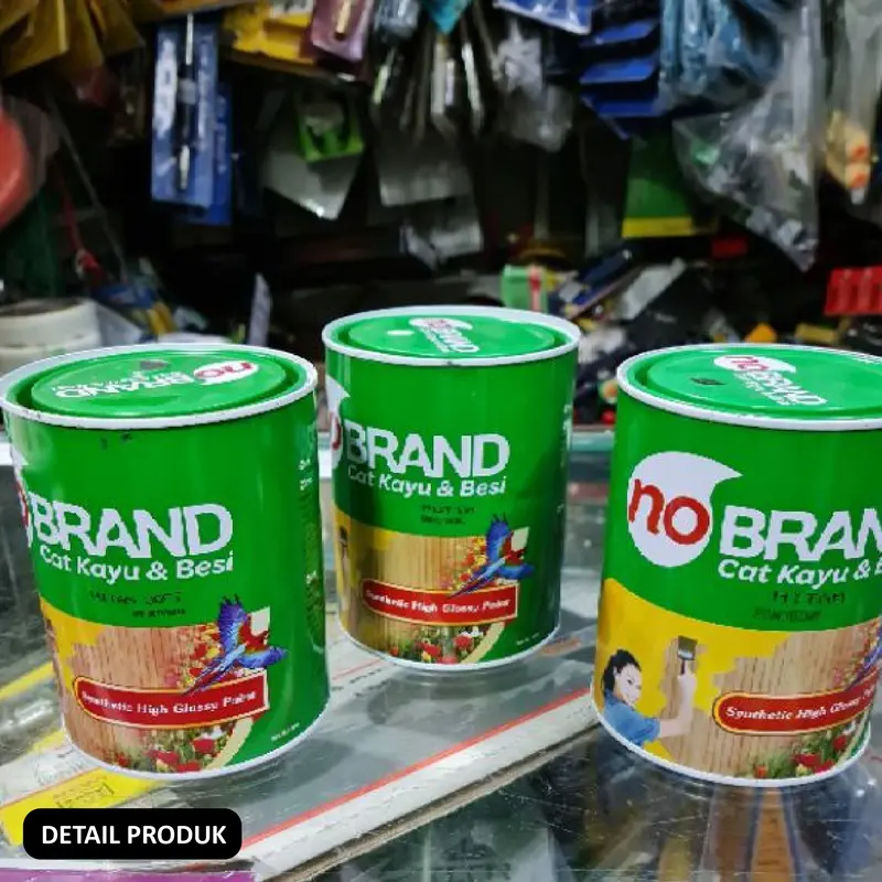 Cat Minyak Kayu Dan Besi Aluminium Alumunium Tembaga Pagar motor mobil jendela pintu rumah No Brand Anti Jamur Cepat Kering Tahan Lama Anti Karat Murah Paint 3