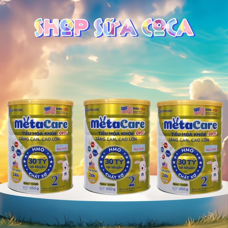 Nutricare Sữa dinh dưỡng công thức Metacare Opti 850gr cho bé date mới mẫu mới