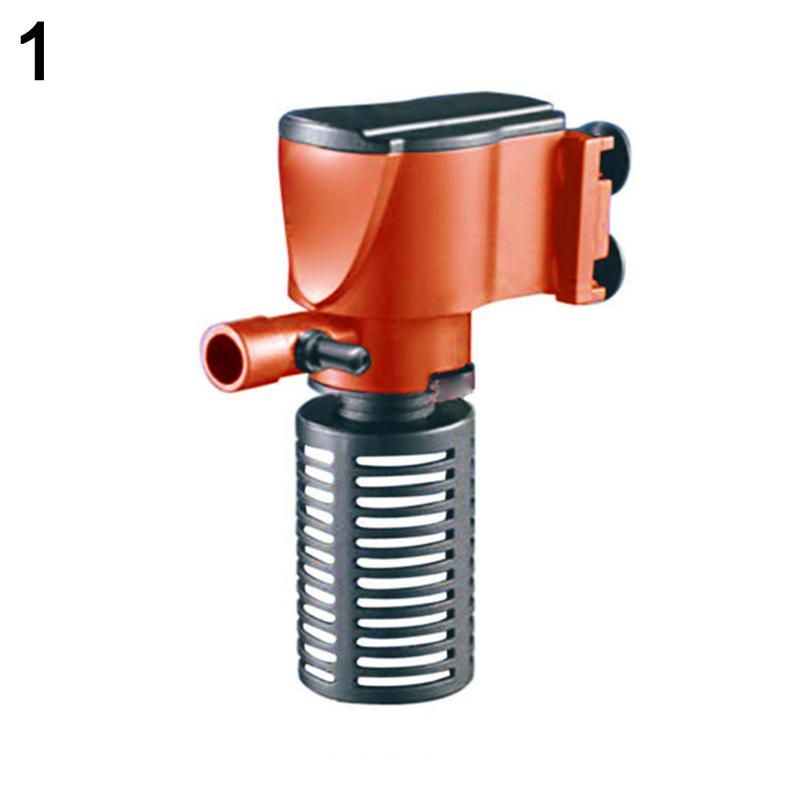 Bộ Lọc Bể Cá Cá Mini 3 Trong 1, Chìm, Oxy Bên Trong Bể Cá Máy Bơm Nước Không Khí, [TT] 5