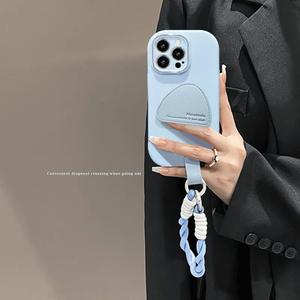 Ốp Điện Thoại Mềm, Dành Cho iPhone 16, 15, 6, 6s, 7, 8 Plus, 16E, 11, 12, 13, mini, 14, Pro Max, X, XR, XS Max, Có Giá Chân Đế Và Ốp Có Dây Đeo