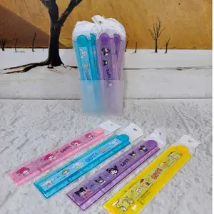 (GROSIR 1BOX=40pcs) Penggaris bisa di lipat 30cm/GARISAN LIPAT PAK BESAR