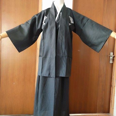 Product Introduction of [3143 People Collected] Men's Anime Costume Kimono Japanese Style Male Samurai Costume Japanese Kimono Men Japanese Traditional Costume Performance Costume 13