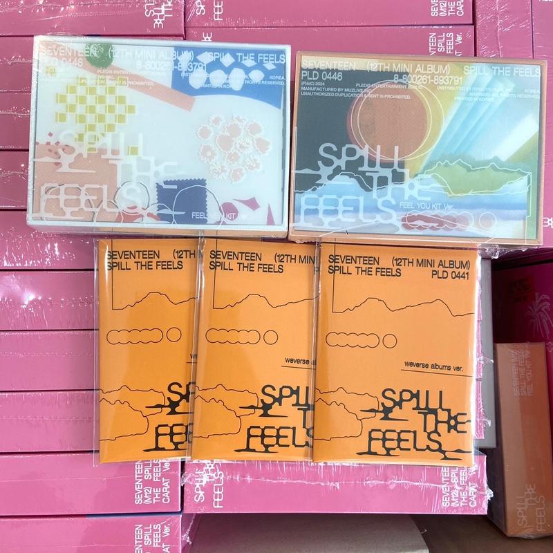 Có sẵn album ảnh Spill The Feels Seventeen