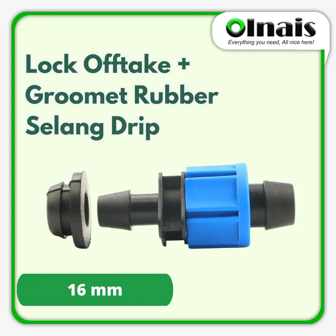 Offtake konektor selang drip ke pipa pvc
