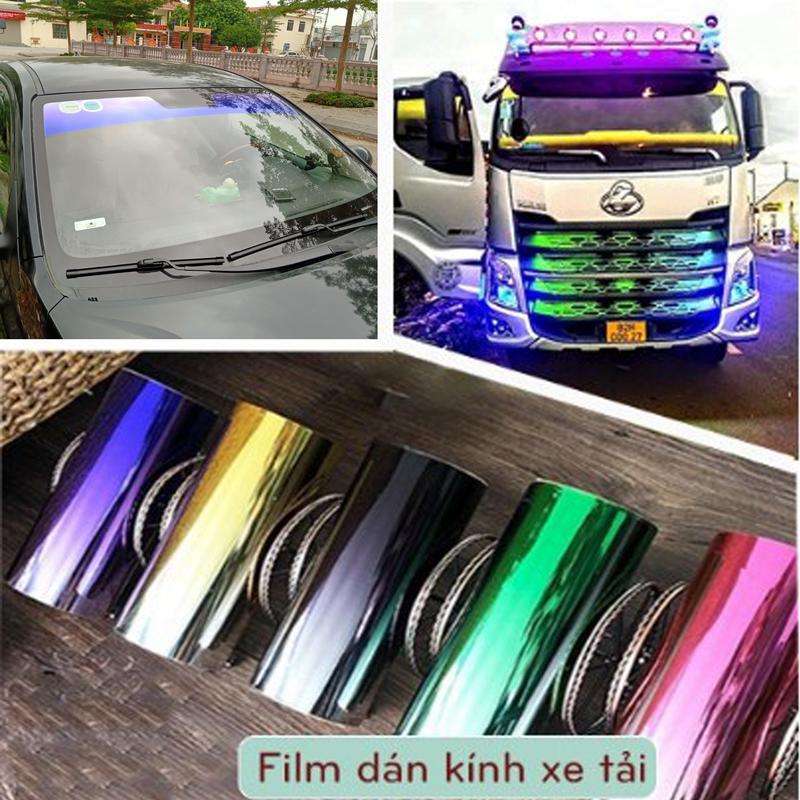 Tem chỉ giấy dán kính lái xe hơi giảm nhiệt, chống nắng kính lái oto