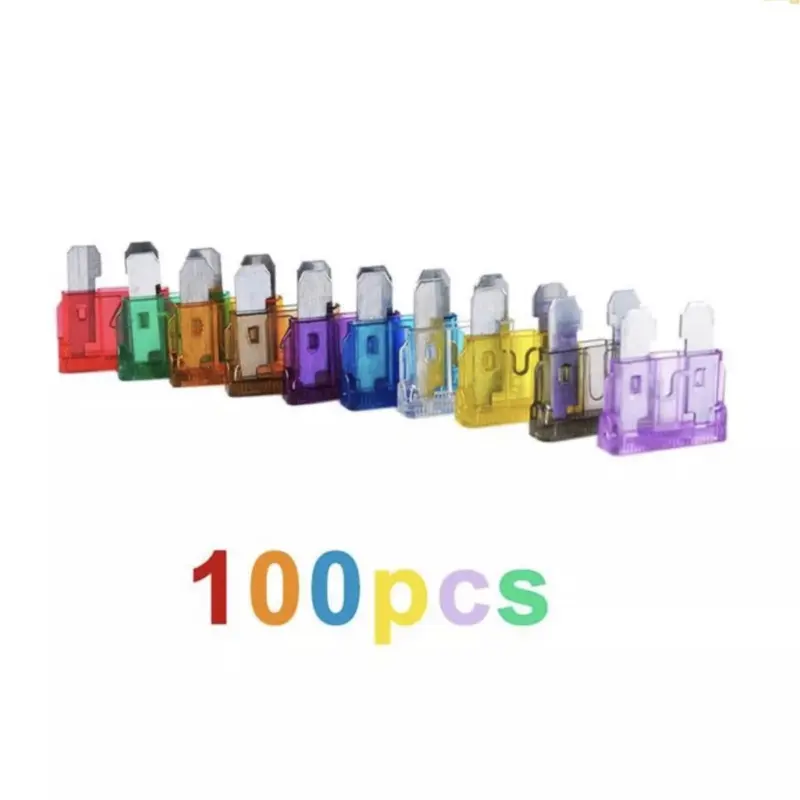 Sekring Tancap Fuse Standar 100 pcs Ukuran 2A ~ 40A 4