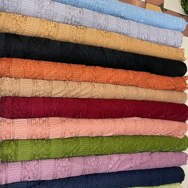 BAHAN KAIN BROKAT KATUN MALIKA 2