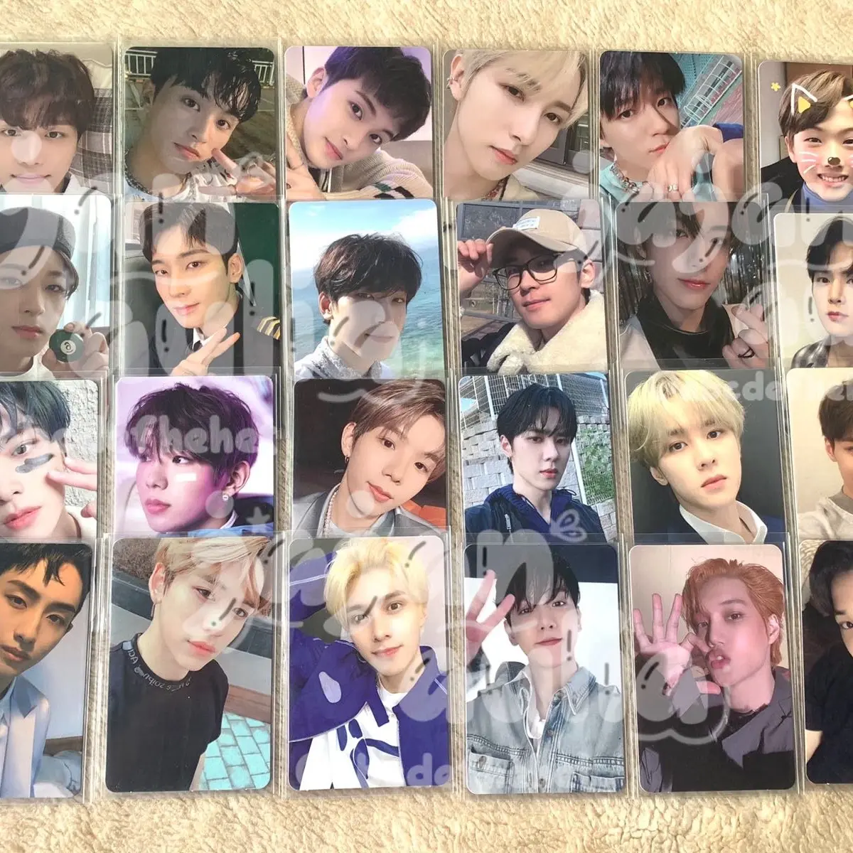 WTS PHOTOCARD OFFICIAL NCT EXO WAYV THE BOYZ SEVENTEEN