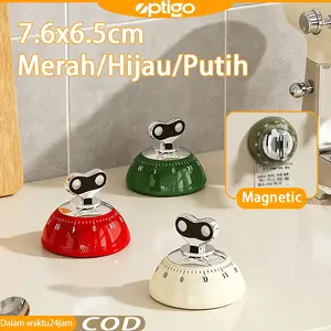 Kitchen Digital Kichen Timer Bermagnet Pengatur/Timer Dapur Mekanis Retro