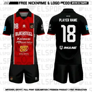 Jersey blacksteel terbaru gratis custom nama dan no punggung