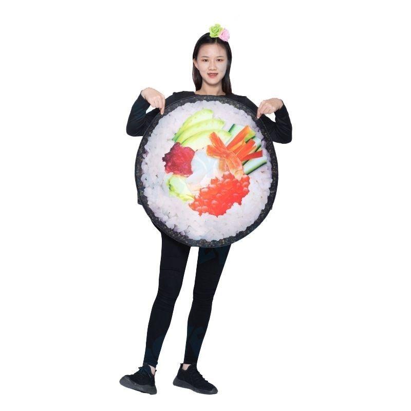 Trang Phục Hóa Trang, Chủ Đề Halloween Và Năm Mới, Bao Gồm Sushi, Hot Dog, Pizza, Bò Và Mì Ăn Liền, Trang Phục Biểu Diễn Vui Nhộn 5