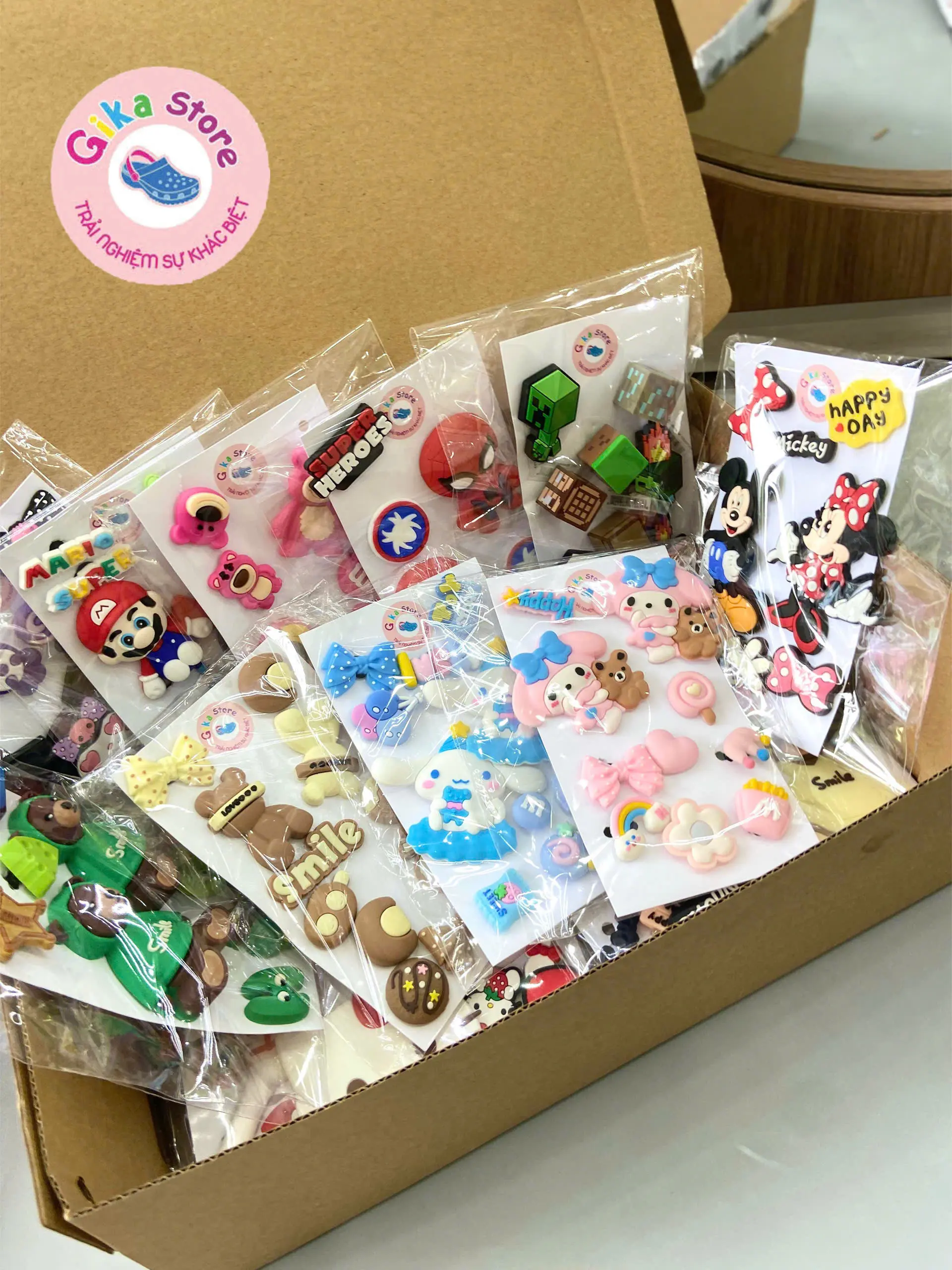 Bộ Sticker 2D Theo Chủ Đề