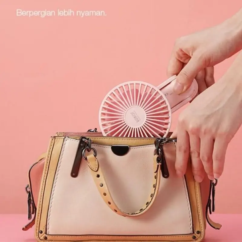 Robot Mini Fan Portable RT-BF11 Kipas Angin Mini Foldable 2000mah Garansi Original Resmi 8