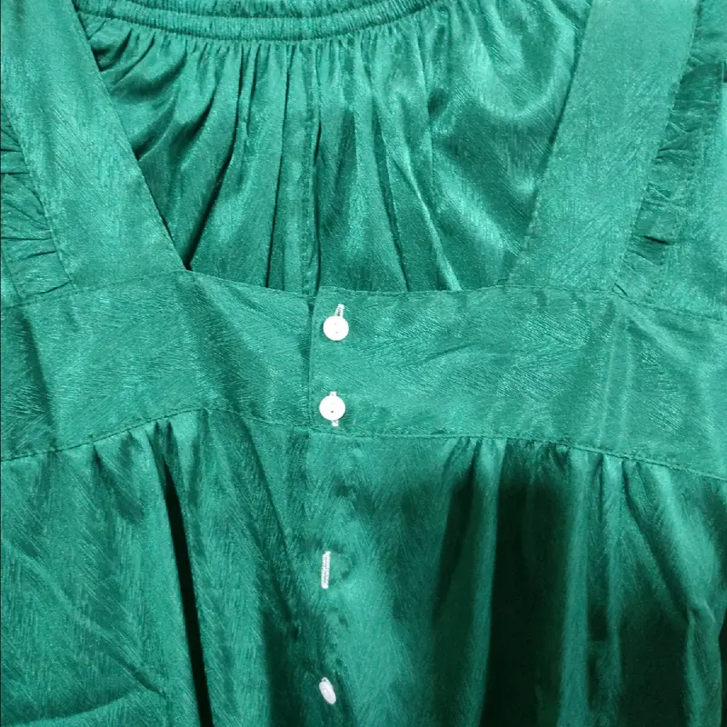 Bộ Ngủ Tb Pijama Chất Lụa Xước Cổ Vuông Tay Dài Quần Dài Cho Nữ - Nhung Nhung Tăm Áo Voi - Women, Size 1: 35-49kg, Size 2: 50-65kg - Nho, Quần Ngủ setdongu cute đồ  macnha 6
