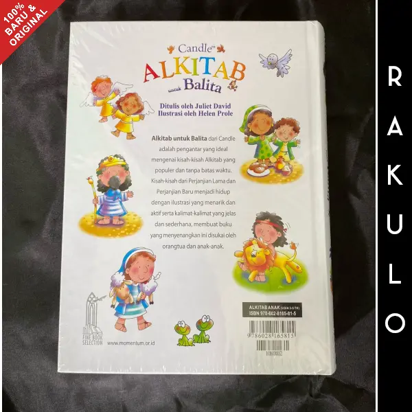 Buku Cerita Anak Kristen Candle Alkitab untuk Balita - Juliet David 4