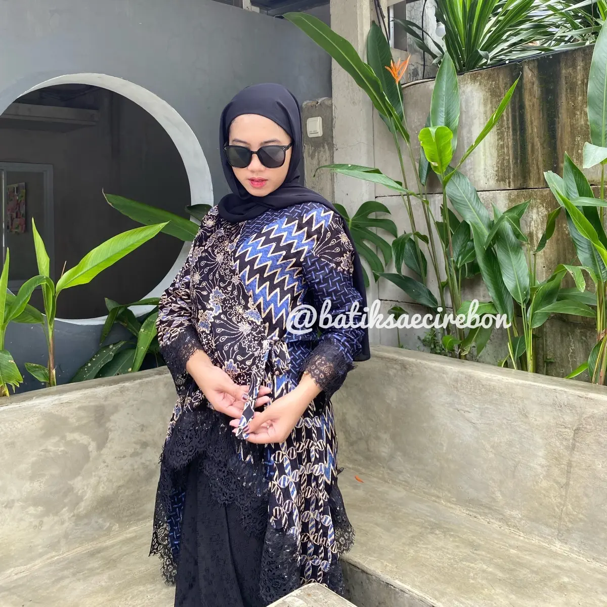 Kimono one set batik viscose