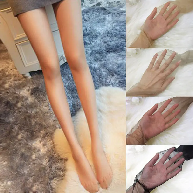 Quần Tất Lì Mỏng, Lấp Lánh Sáng Bóng, Dành Cho Phụ Nữ, Được Làm Bằng Nylon, Quần Tất Gợi Cảm, Quần Tất tàng hình