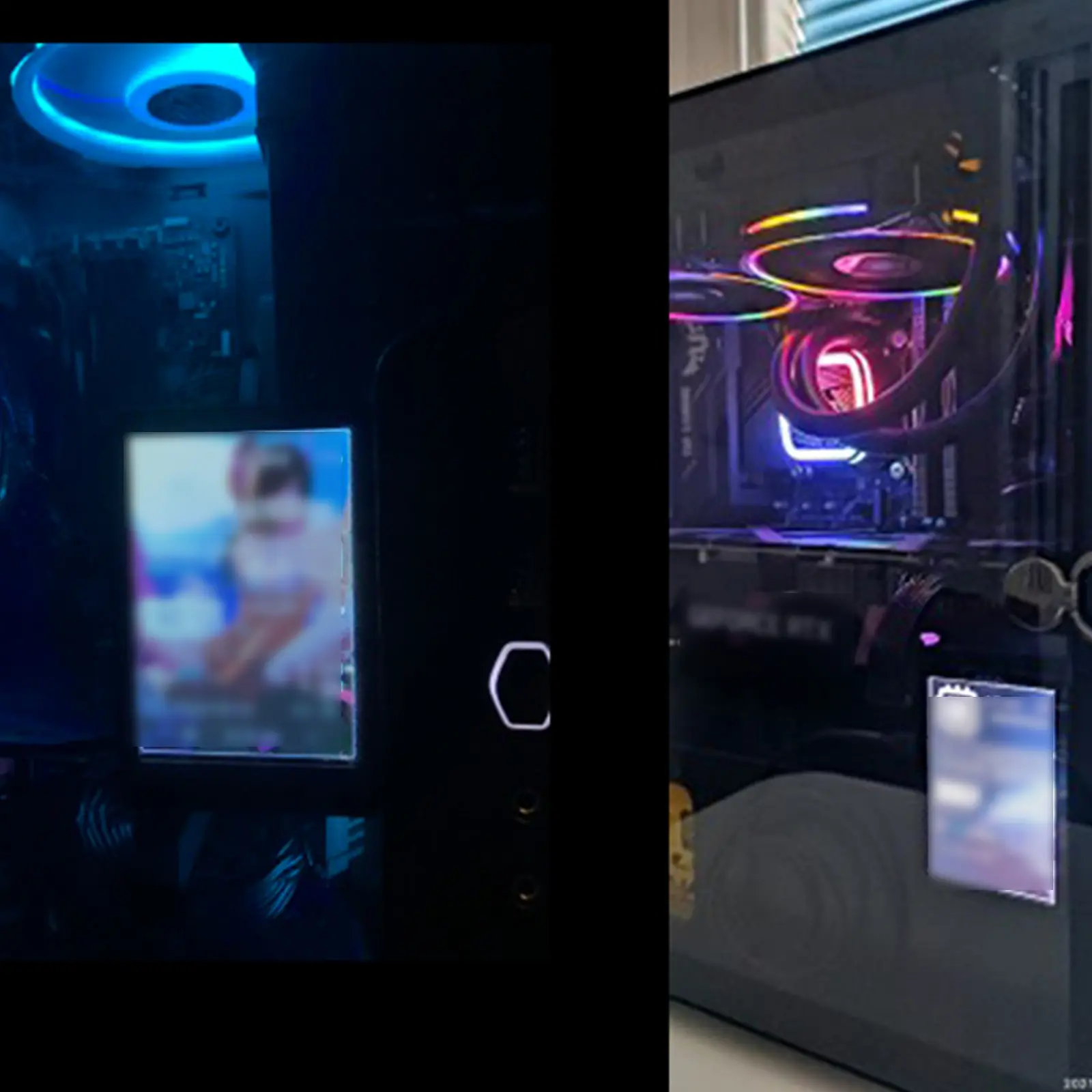 3.5 Inch 480x320 IPS TYPEC Screen for Aida64 PC CPU Monitor Computer Temperature with USB Cable and Bracket