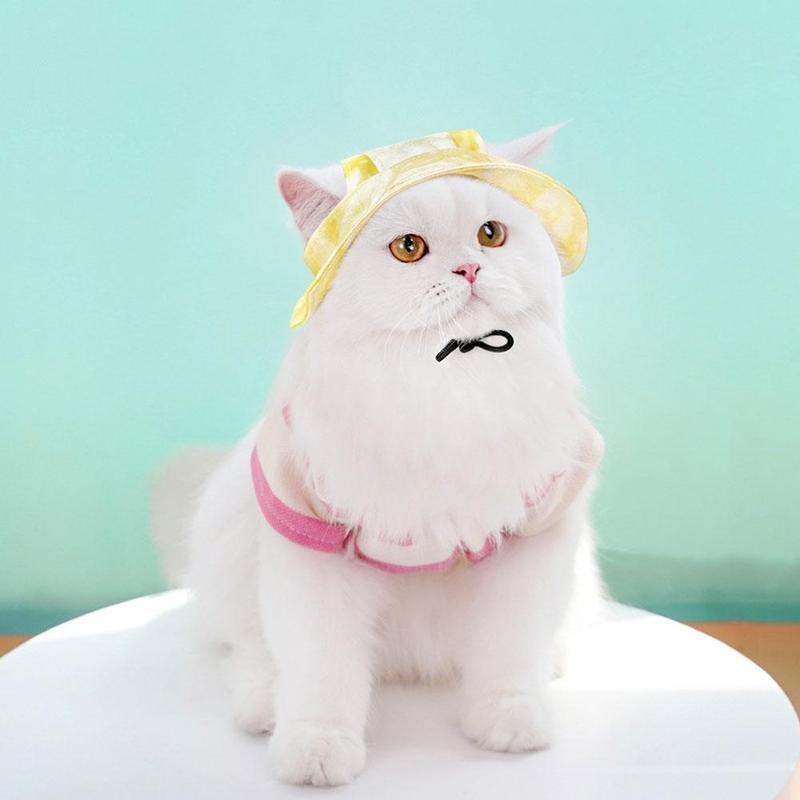 Product Introduction of Dog Cat Sun Hats Dog Baseball Cap Pet Hats For Small Medium Dogs Cats With Ear Holes Adjustable R2T6 29