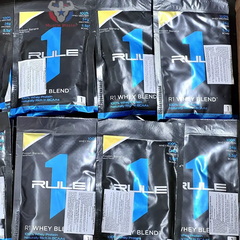 Gói Sample Dùng Thử Cung Cấp Protein Whey Rule 1 2