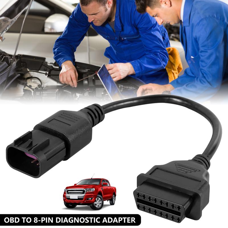Product Introduction of 16 Pin Female to 8 Pin Diagnostic Adapter Premium Diagnostic Connector Cable Stable Fault Detection Testing Cable Replacement Diagnostic Tool Connector for ATV r2900 24