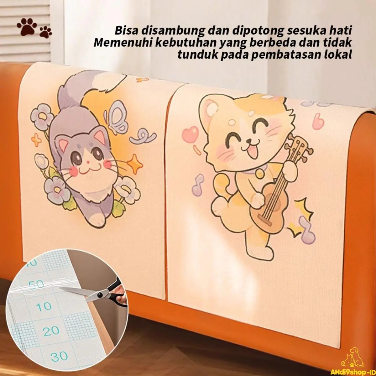 Papan Cakar Kucing Ramah Lingkungan - Scratcher Board Premium dengan Bahan Daur Ulang yang Kuat dan Tahan Lama untuk Kucing Indoor