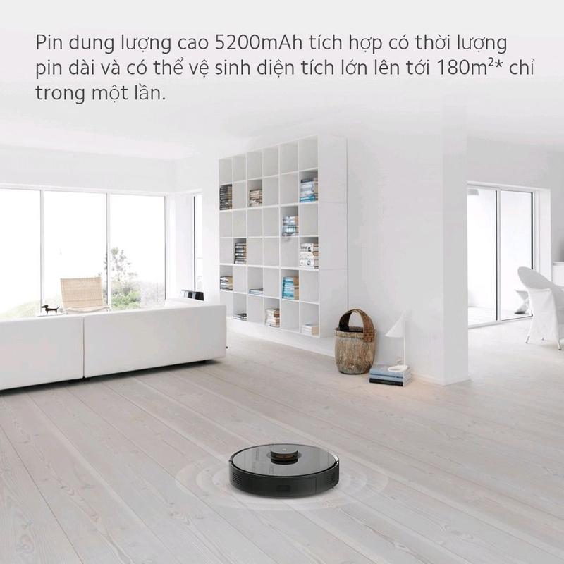 Robot hút bụi lau nhà Mi Vacuum S10T NEW QUỐC TÊ 8