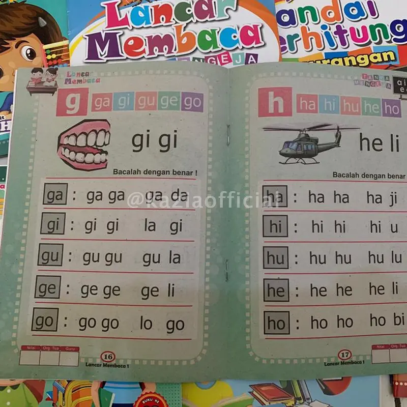 Buku Edukasi Belajar Calistung 4