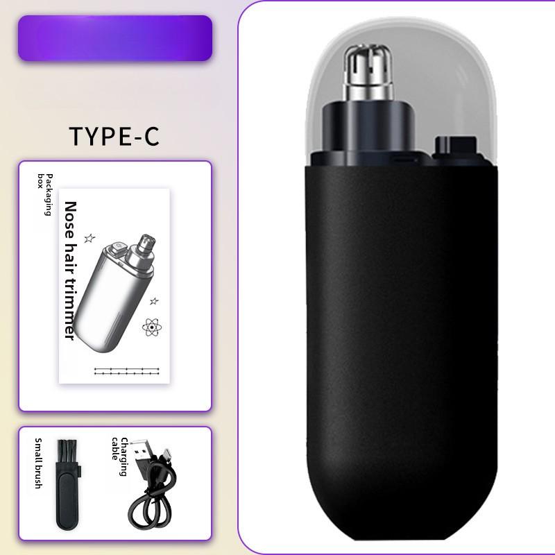 Product Introduction of Nasal Hair Trimmer, Electric Shaving Tool for Men, Household Use, Portable, with Rounded Head 2