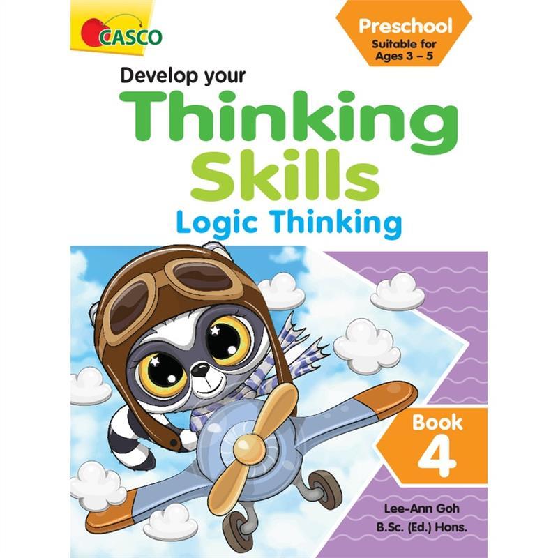 Product Introduction of original Preschool Develop Your Thinking Skills Book 4: Logic Thinking 3