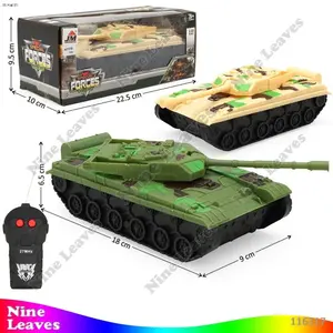 Mainan Anak RC Remote Control Tank 1:18 Forces 27 MHz 2 Channel