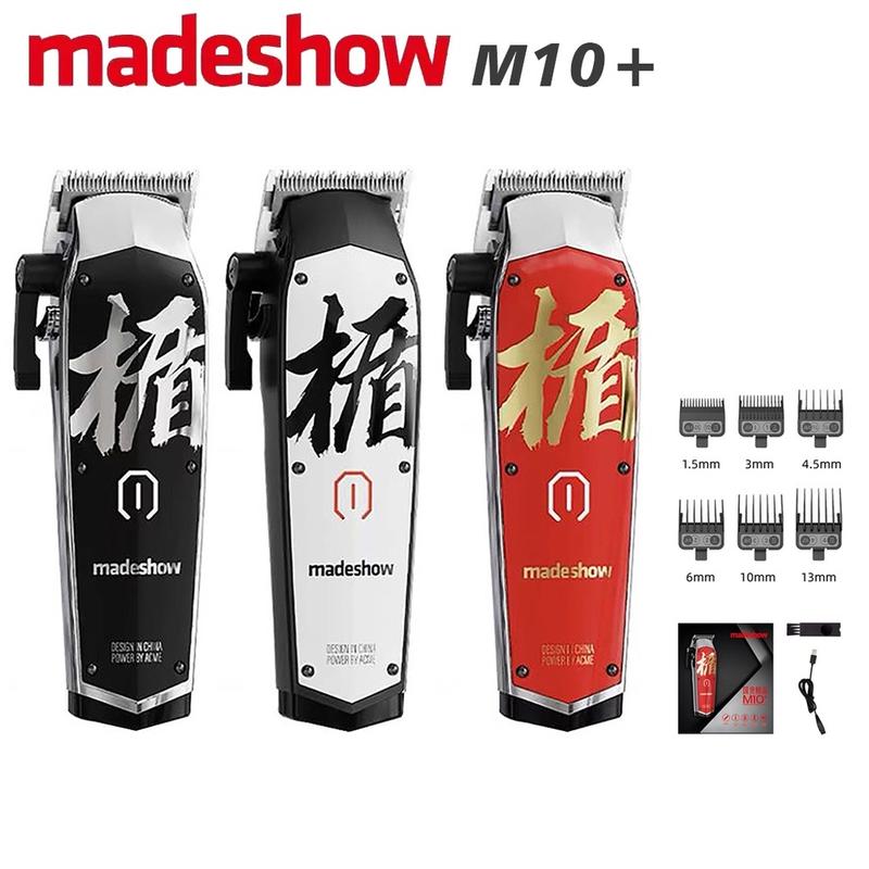 Product Introduction of new madeshow m10 professional hair clippers hair clipper for men cordless barber clipper haircu 35