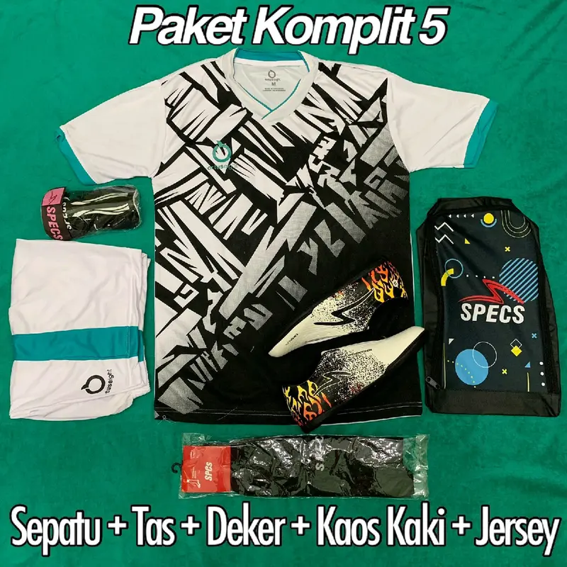 Paket Komplit 5 Sepatu Futsal Specs Ewaklok Marklok Terbaru 2023 0