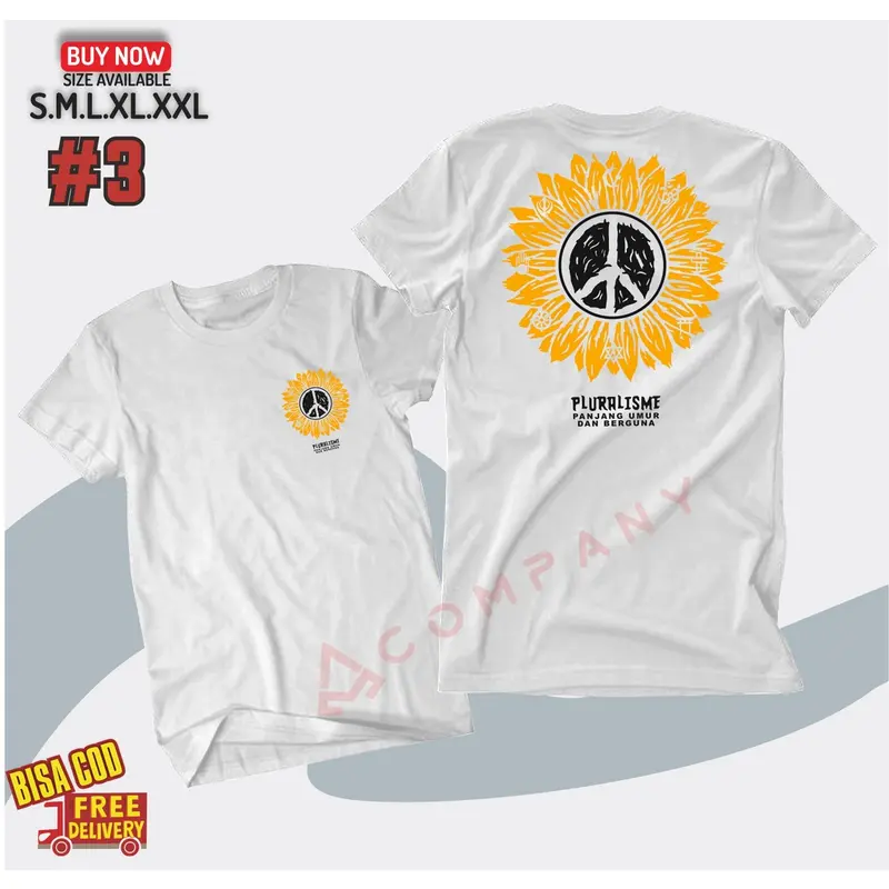 HOODIE/TSHIRT/BAJU MURAH PLURALISME MEMBUNUH BAPHOMET TOLERANSI AGAMA INDONESIA Kaos 7