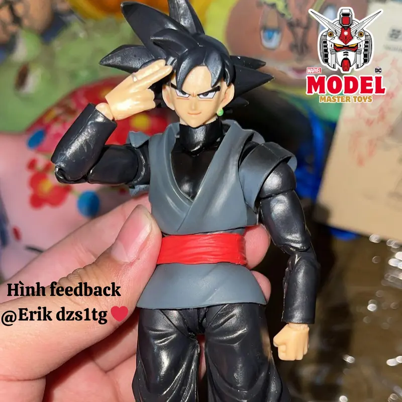 SHF Mô hình Hành Động Chất Lượng Cao "Black Goku - Dragonball Super - 7 Viên Ngọc Rồng" (BL) Đồ Chơi Có Khớp Toys Mô Hình Anime Manga Mô Hình Trang Trí Sưu Tầm Trưng Bày 2