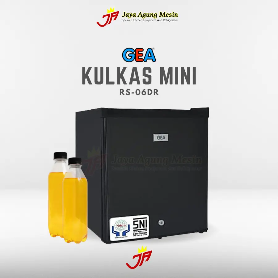 GEA Kulkas Portable RS-06DR (Black)/Kulkas Mini Gea - Shop | Tokopedia