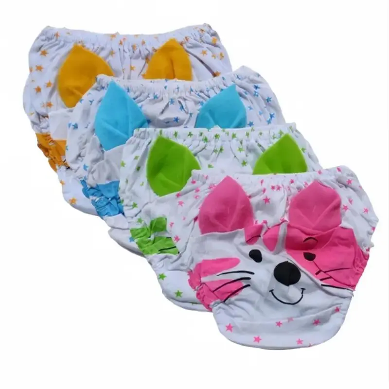 Cd Anak Perempuan Golden Nick Kuping | Celana Dalam Bahan Katun Tebal Elastis Isi 3pcs 5