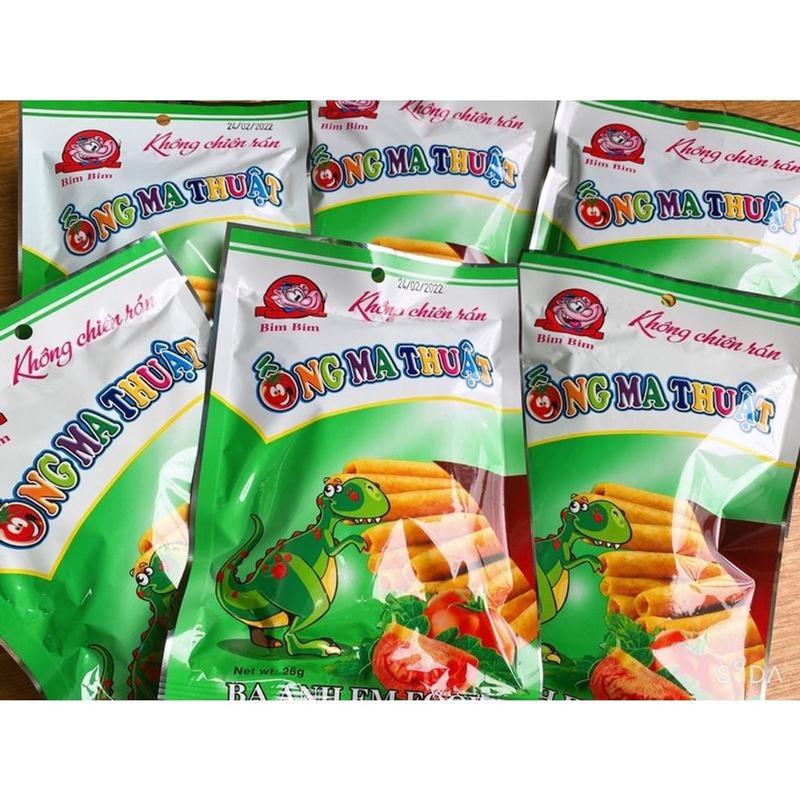 Combo 30 gói Bim Ống Ma Thuật Ba Anh Em Food, Snack Que Ống Ma Thuật 1