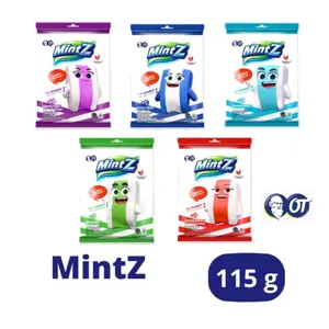 (1 PACK ISI 50) PERMEN MINTZ CHEWY MINTZ / Permen Lunak 1 Pack isi 50 Gum Snack
