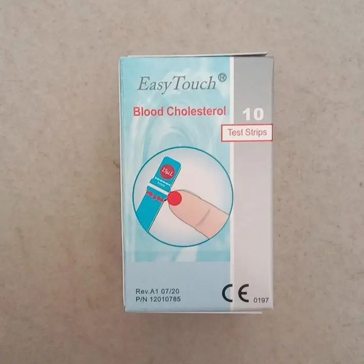 Strip Easy Touch Cholesterol / Kolesterol isi 10pc