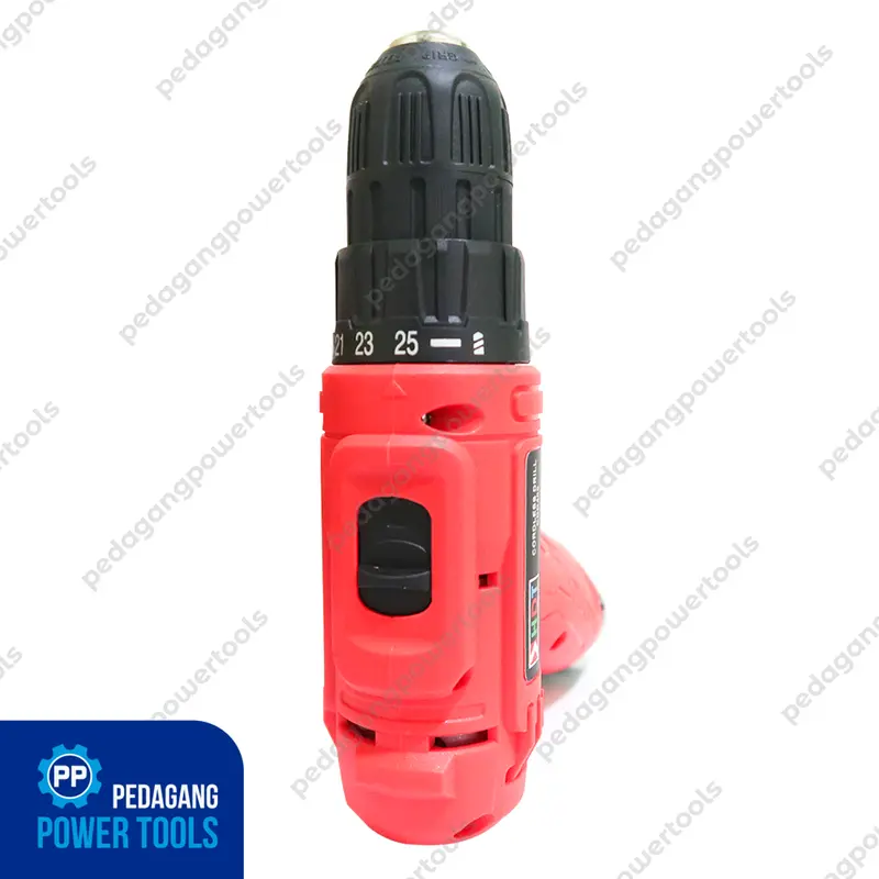 HDT CDD405 MESIN BOR CHARGER AKSESORIS CORDLESS DRILL BATERAI 12V SET 2
