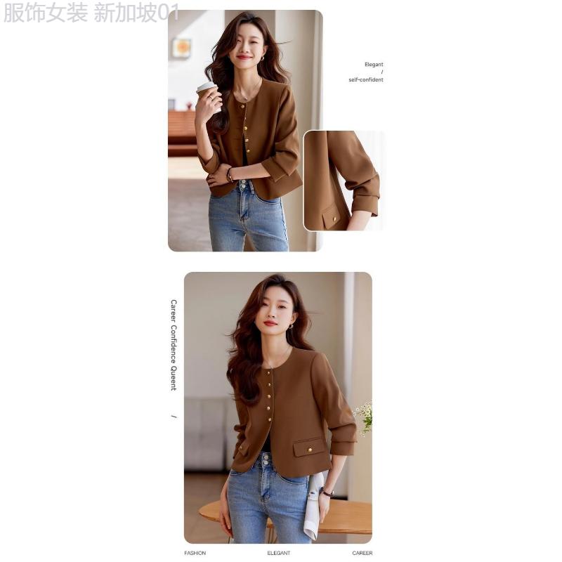 Product Introduction of Tree page  This Year's Popular Small Fragrant Style Short Coats And Shirts For Women 2024 Autumn New French Lady Temperament Suit Tops 32