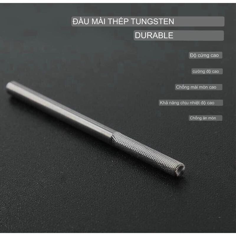 Đầu mài da ẩn Tròn titan USA hàng chính hãng , Đầu đa công dụng mài da ẩn , mài gầm móng úp... siêu nhanh , k nóng rát , thiết kế đầu tròn đi từng ngóc cạnh Máy Hơ Gel Nữ