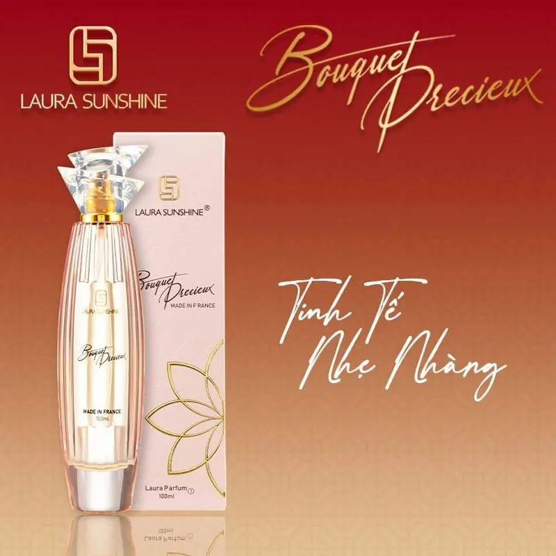 Mẫu thử 10ml nước hoa nữ No1  Laura Paris Xịt Thơm Perfume Women Cosmetic 1