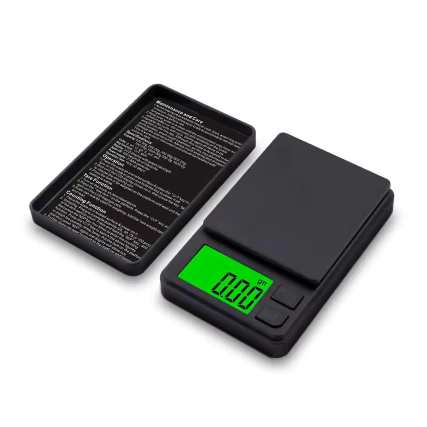 Digital Mini Scale, 1 Count LCD Backlight High Precision Micro Scale with Multiple Unit Conversion, Ideal for Jewelry & Kitchen