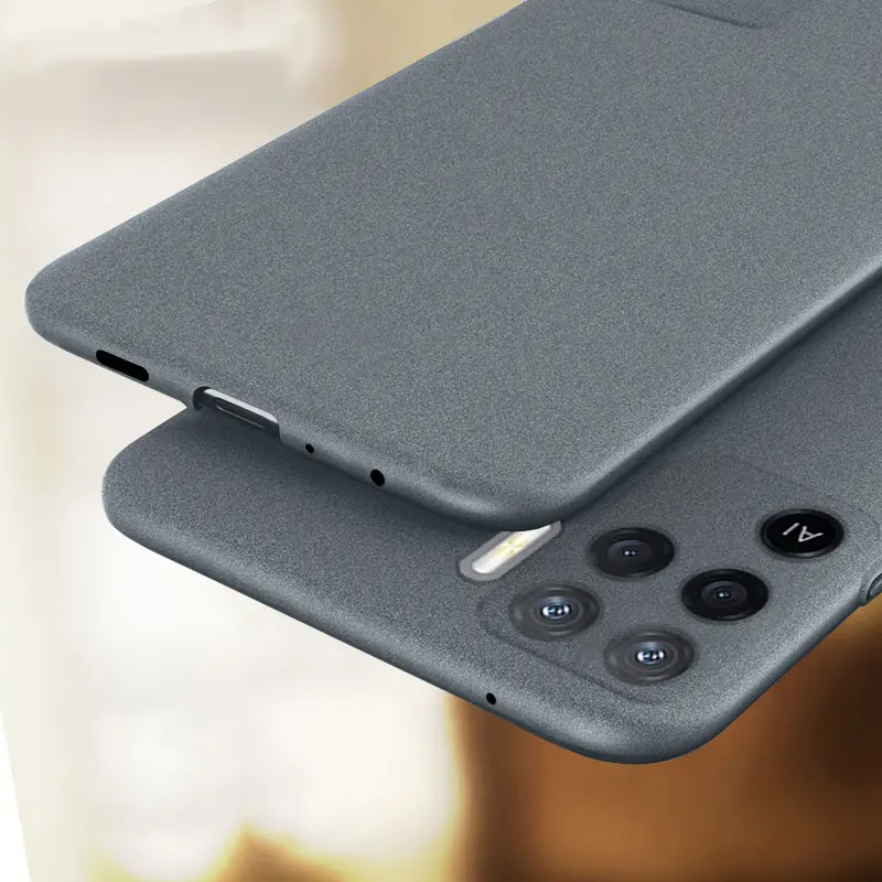 Casing For OPPO A94 Case Soft Sandstone Ultra Thin Anti-sweat Non-slip Matte Back Phone Case