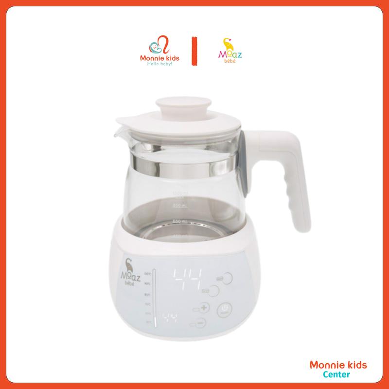 Bình đun nước pha sữa giữ nhiệt Moaz Bebe MB002 1 lít ấm đun nước siêu tốc - Monnie Center