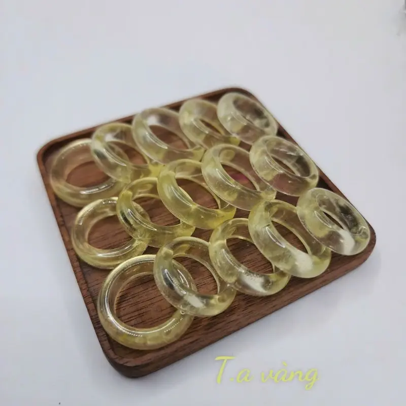 Nhẫn đ.á t.anh Vàng 16-17mm-Anhgemmie