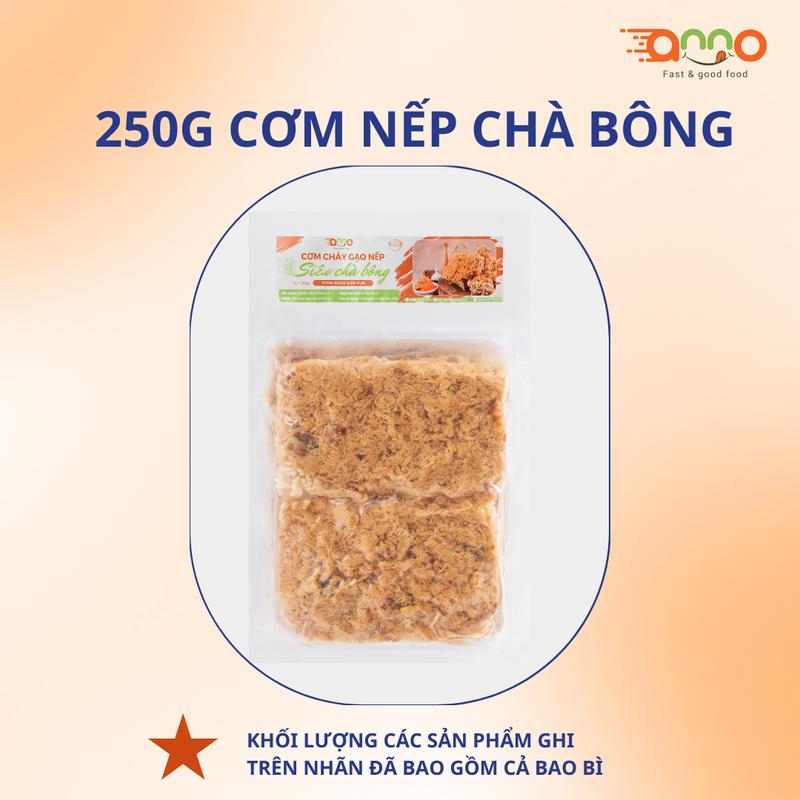 Cơm cháy chà bông gạo nếp, gạo lứt Anno Food thơm ngon, giòn rụm (Đặc sản Sài Gòn) 7